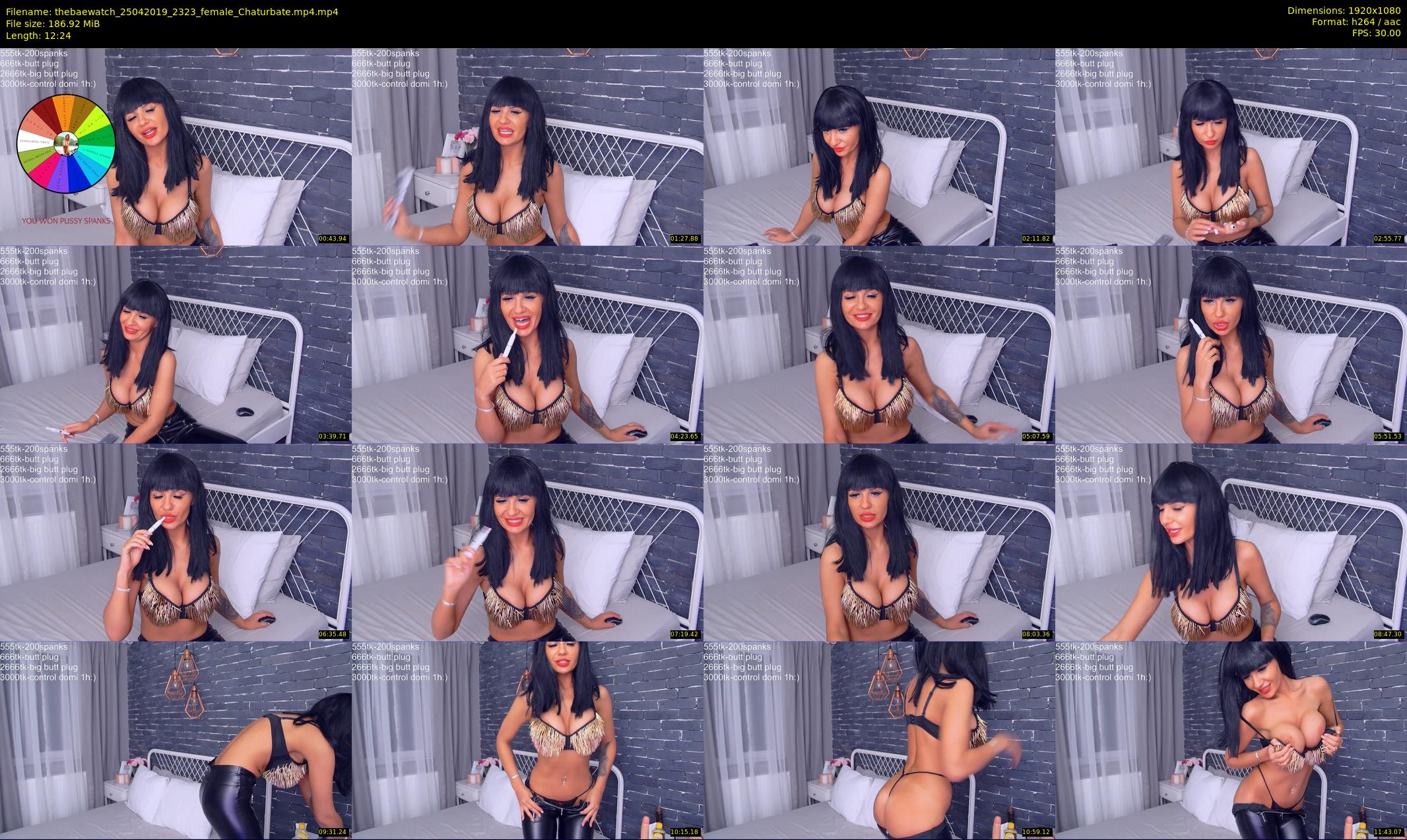 thebaewatch — 13 minute Chaturbate female cam show recording, 1080p, Apr 25, 2019