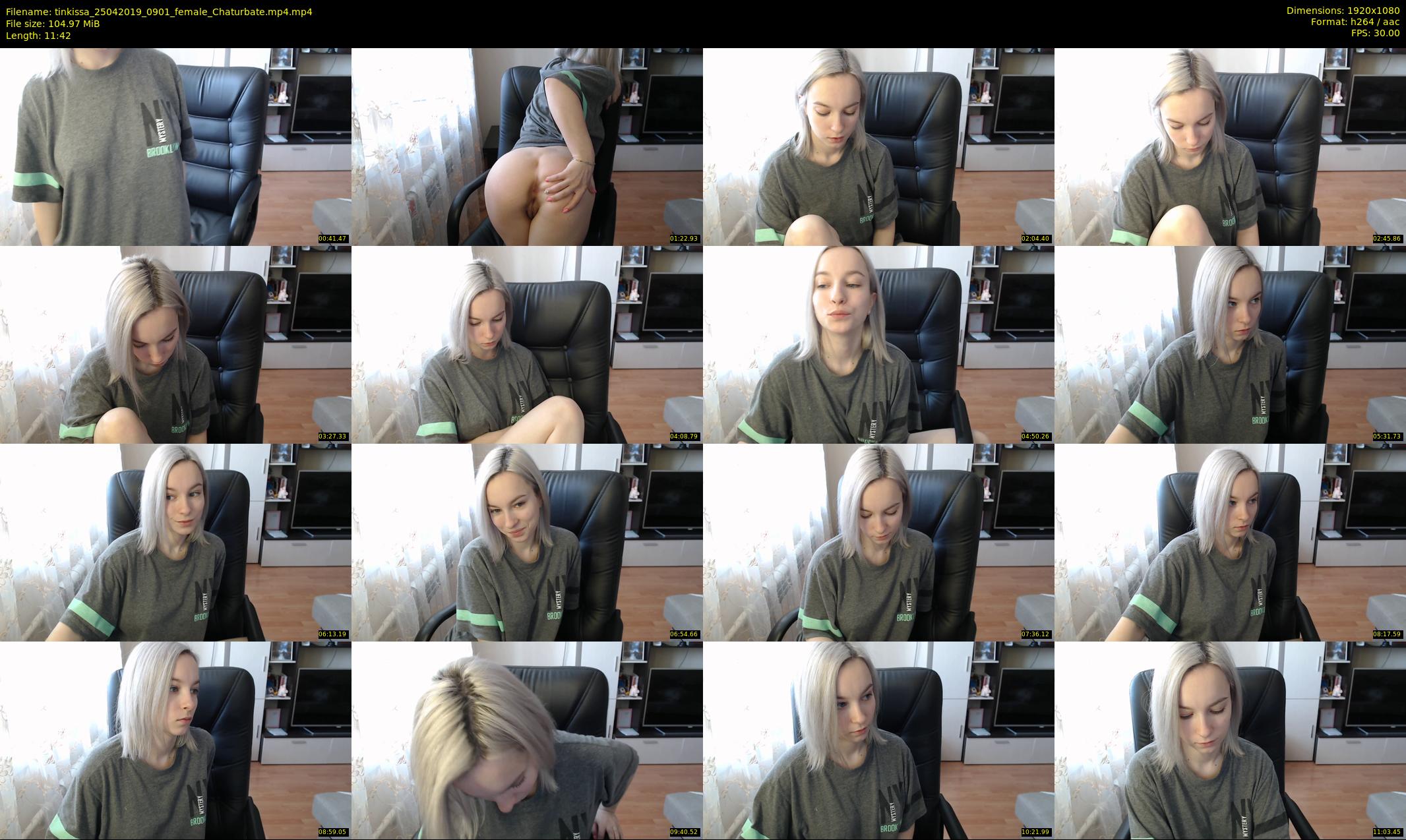 tinkissa — 12 minute Chaturbate couple cam show recording, 1080p, Apr 25, 2019