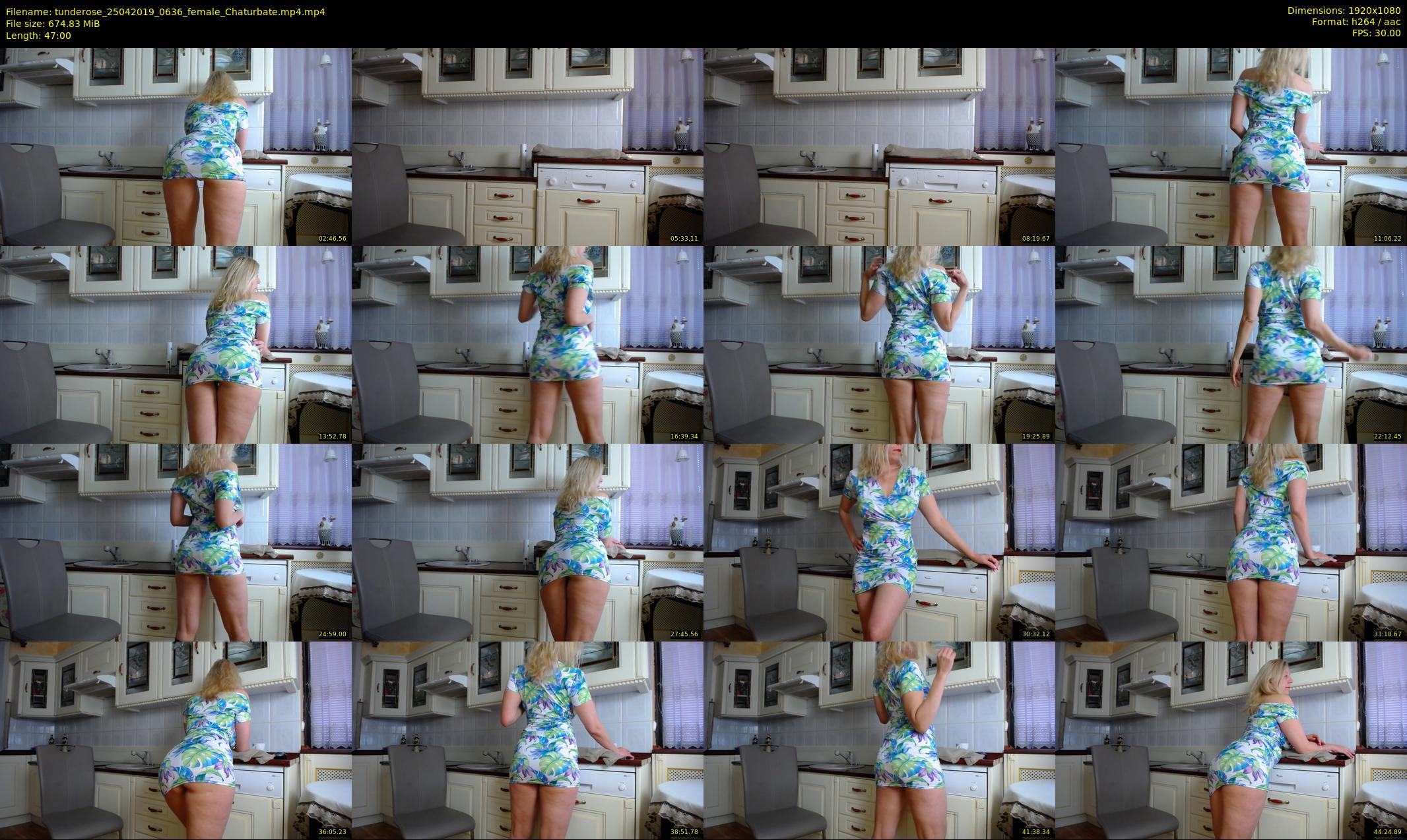 tunderose — 47 minute Chaturbate female cam show recording, 1080p, Apr 25, 2019