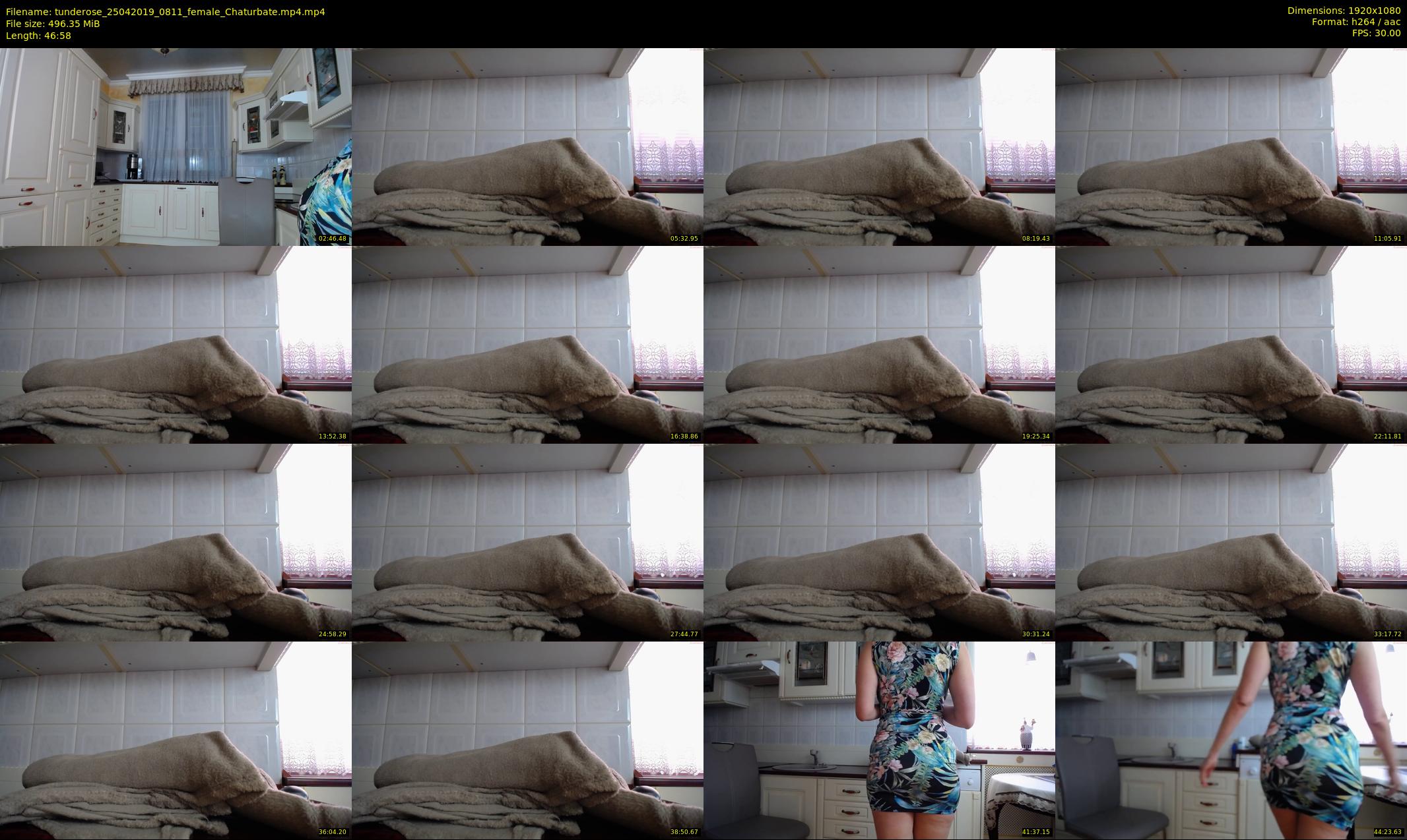 tunderose — 47 minute Chaturbate female cam show recording, 1080p, Apr 25, 2019