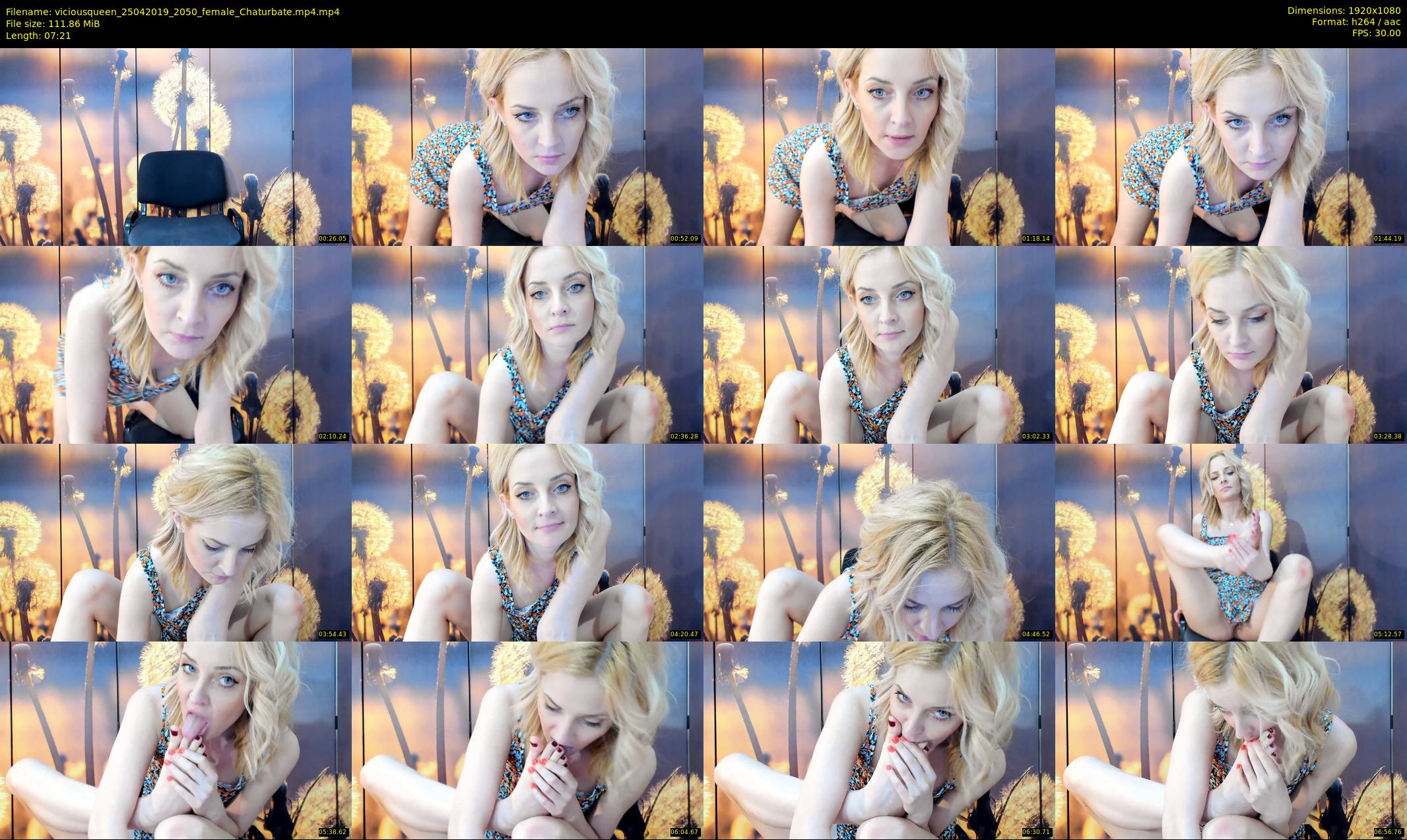 viciousqueen — 8 minute Chaturbate female cam show recording, 1080p, Apr 25, 2019