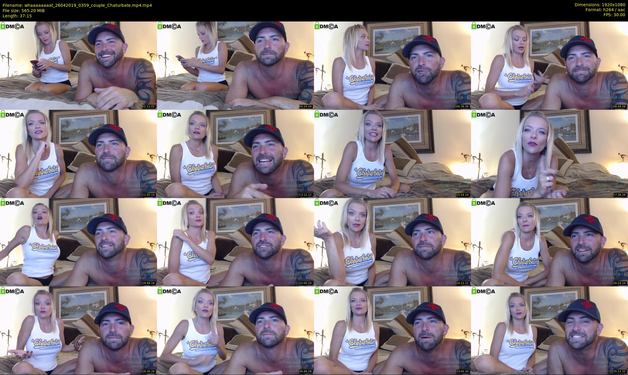 whaaaaaaaat — 38 minute Chaturbate couple cam show recording, 1080p, Apr 26, 2019