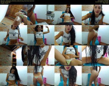xlatinahotx — 120 minute Chaturbate female cam show recording, 480p, Apr 25, 2019