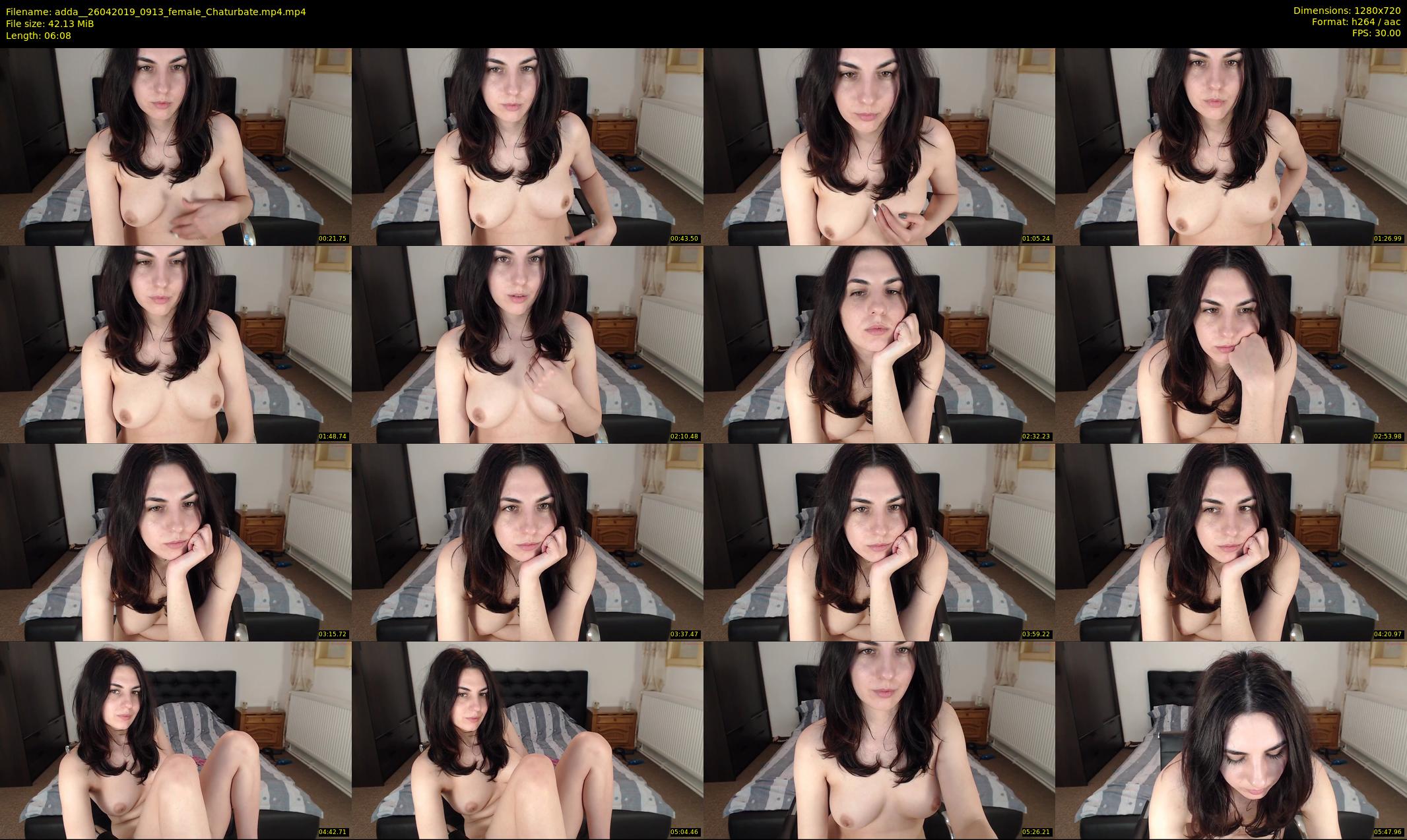 adda_ — 7 minute Chaturbate female cam show recording, 720p, Apr 26, 2019