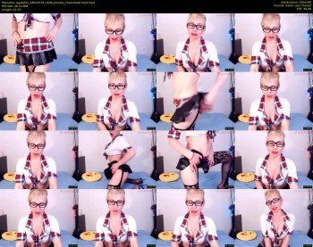 agatafox — 23 minute Chaturbate female cam show recording, SD, Feb 18, 2019