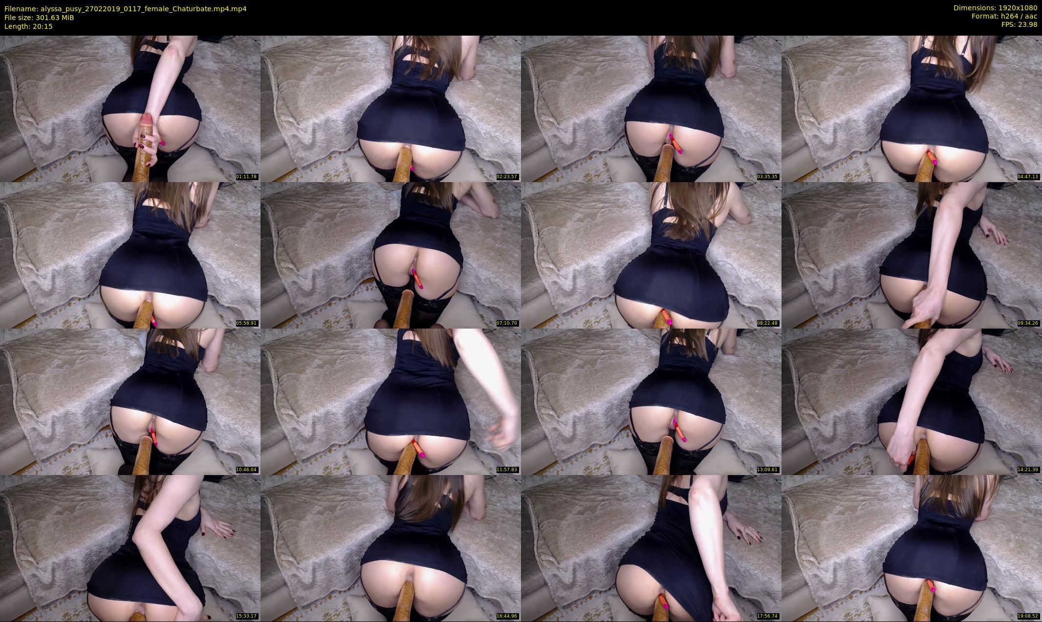 alyssa_pusy — 21 minute Chaturbate couple cam show recording, 1080p, Feb 27, 2019