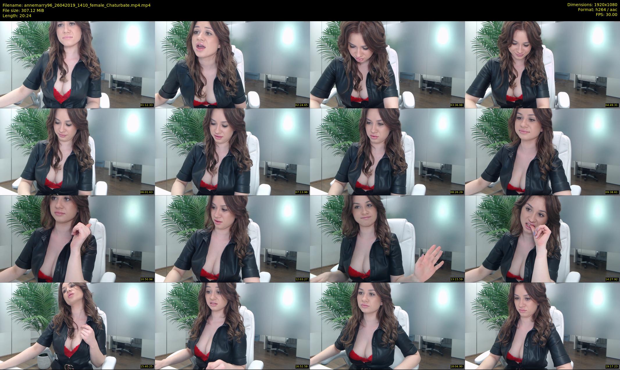 annemarry96 — 21 minute Chaturbate female cam show recording, 1080p, Apr 26, 2019