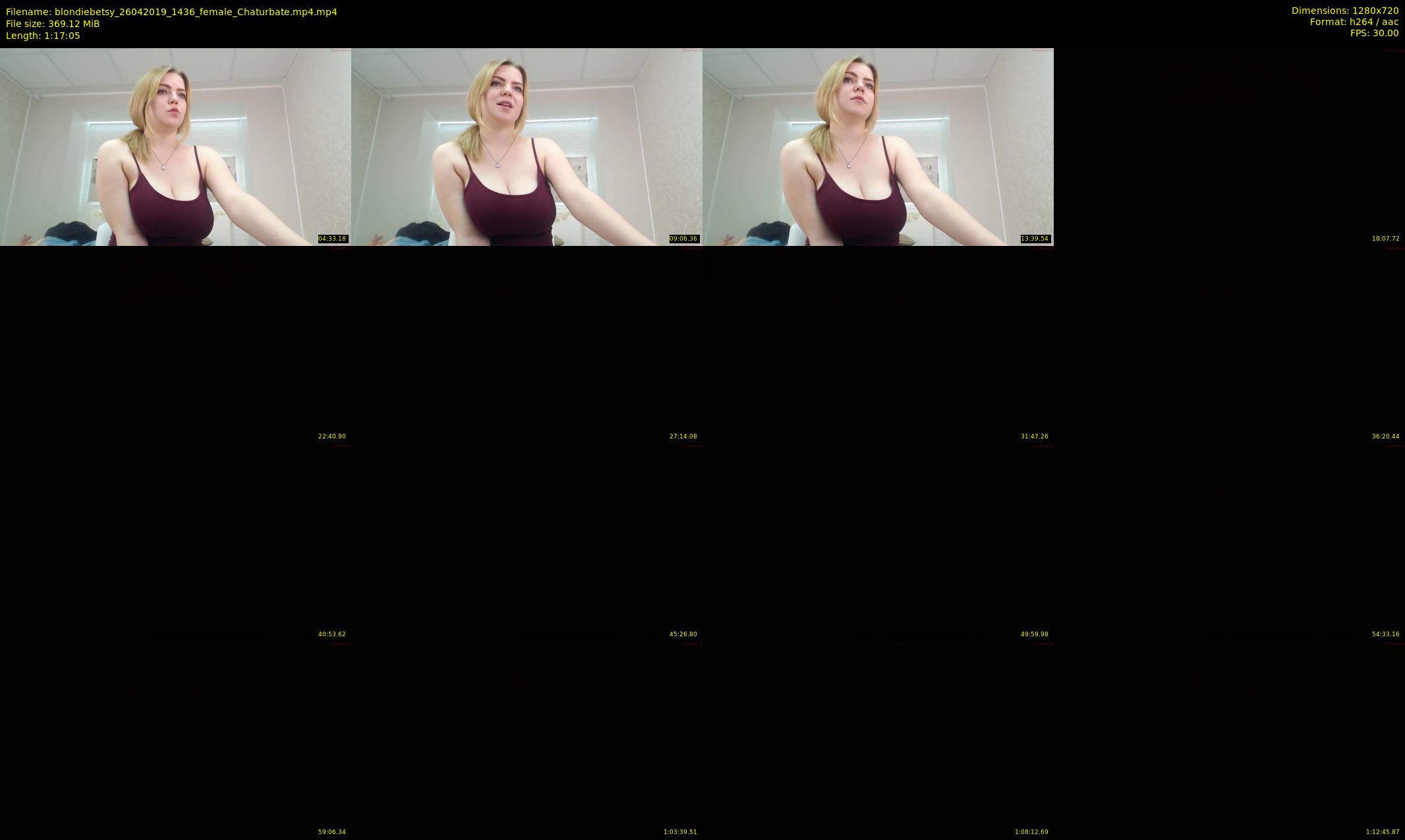 blondiebetsy — 78 minute Chaturbate female cam show recording, 720p, Apr 26, 2019