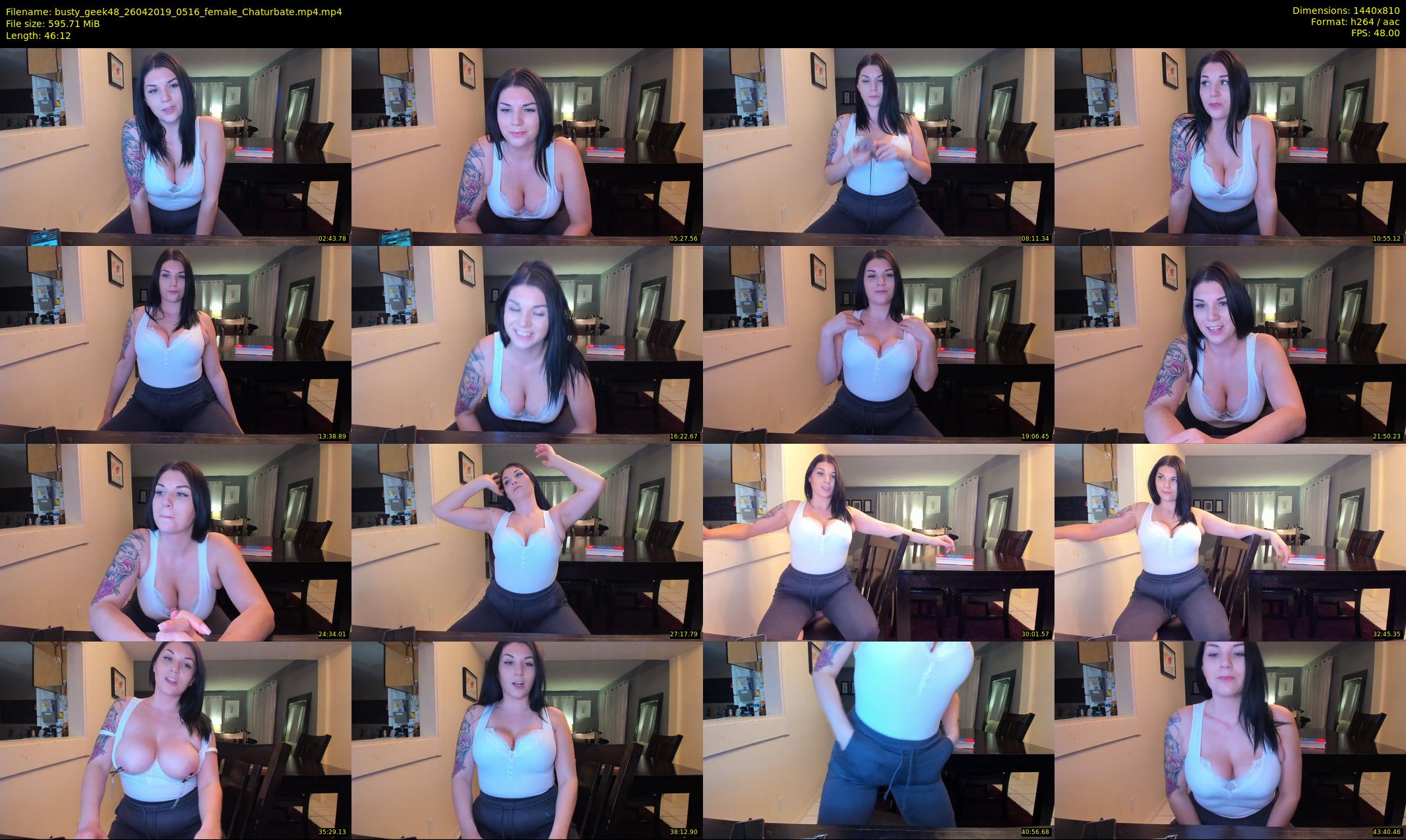 busty_geek48 — 47 minute Chaturbate female cam show recording, 720p, Apr 26, 2019