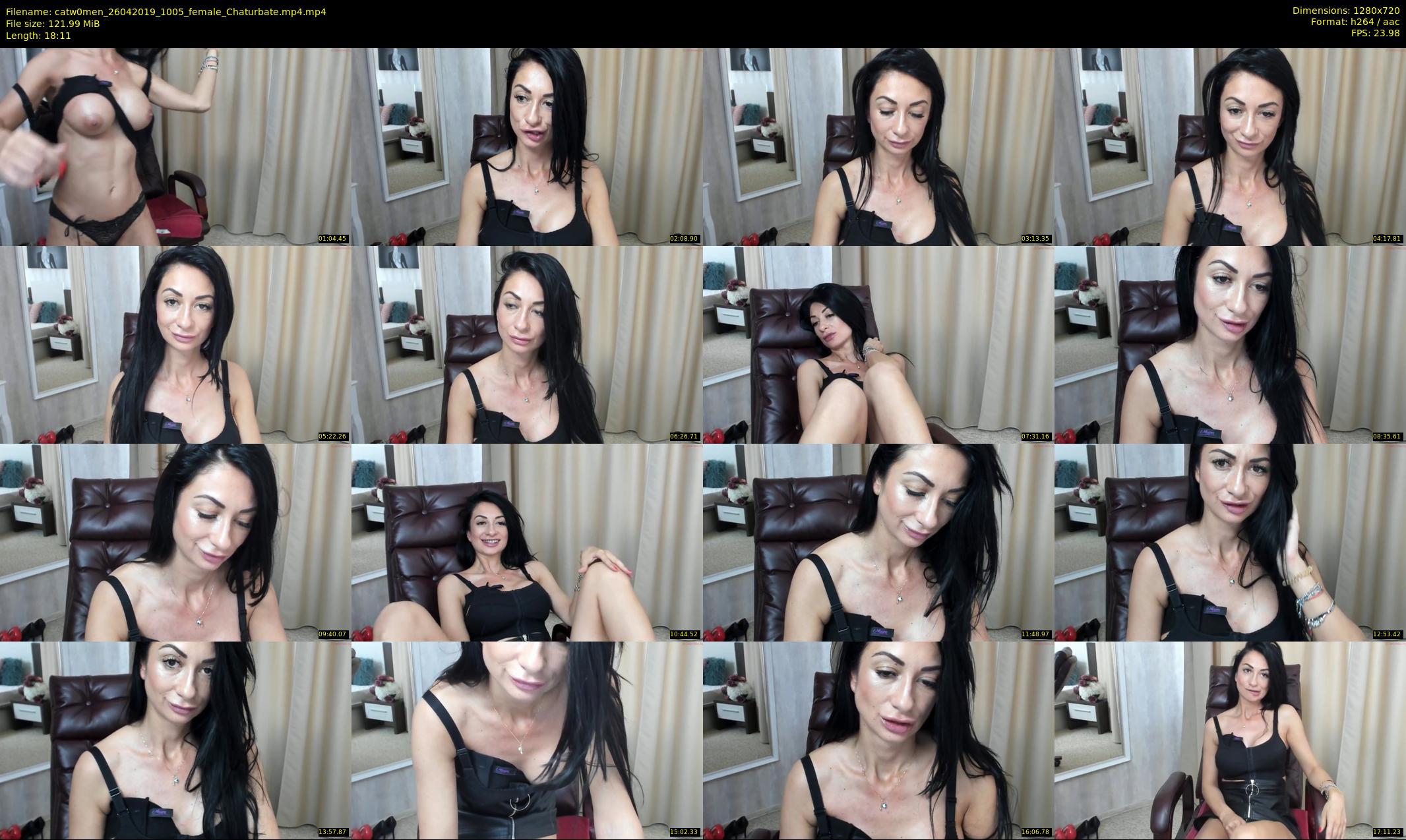 catw0men — 19 minute Chaturbate female cam show recording, 720p, Apr 26, 2019