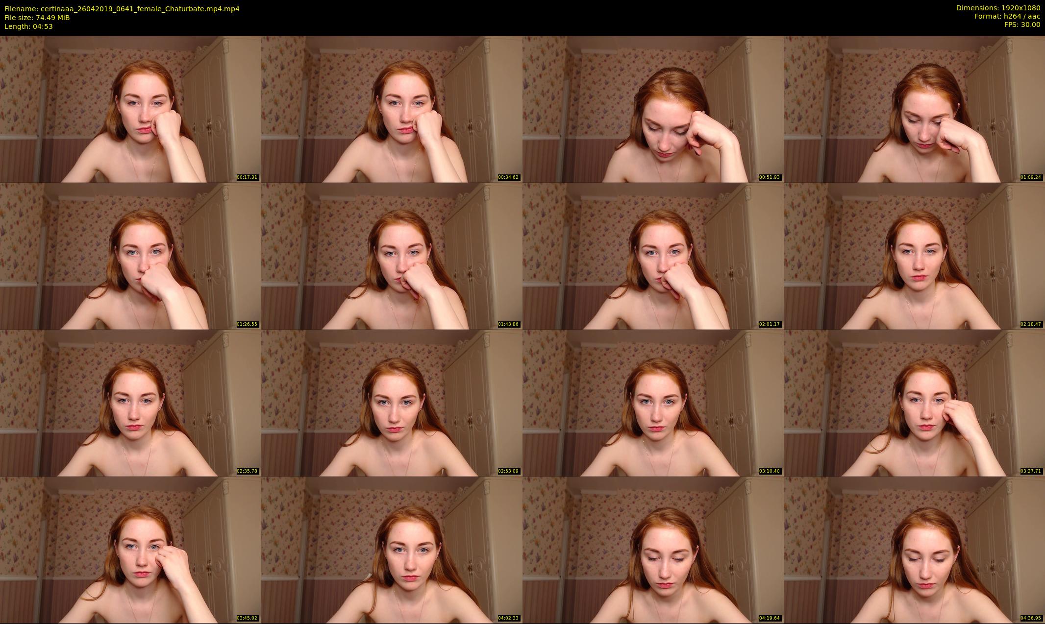 certinaaa — 5 minute Chaturbate female cam show recording, 1080p, Apr 26, 2019