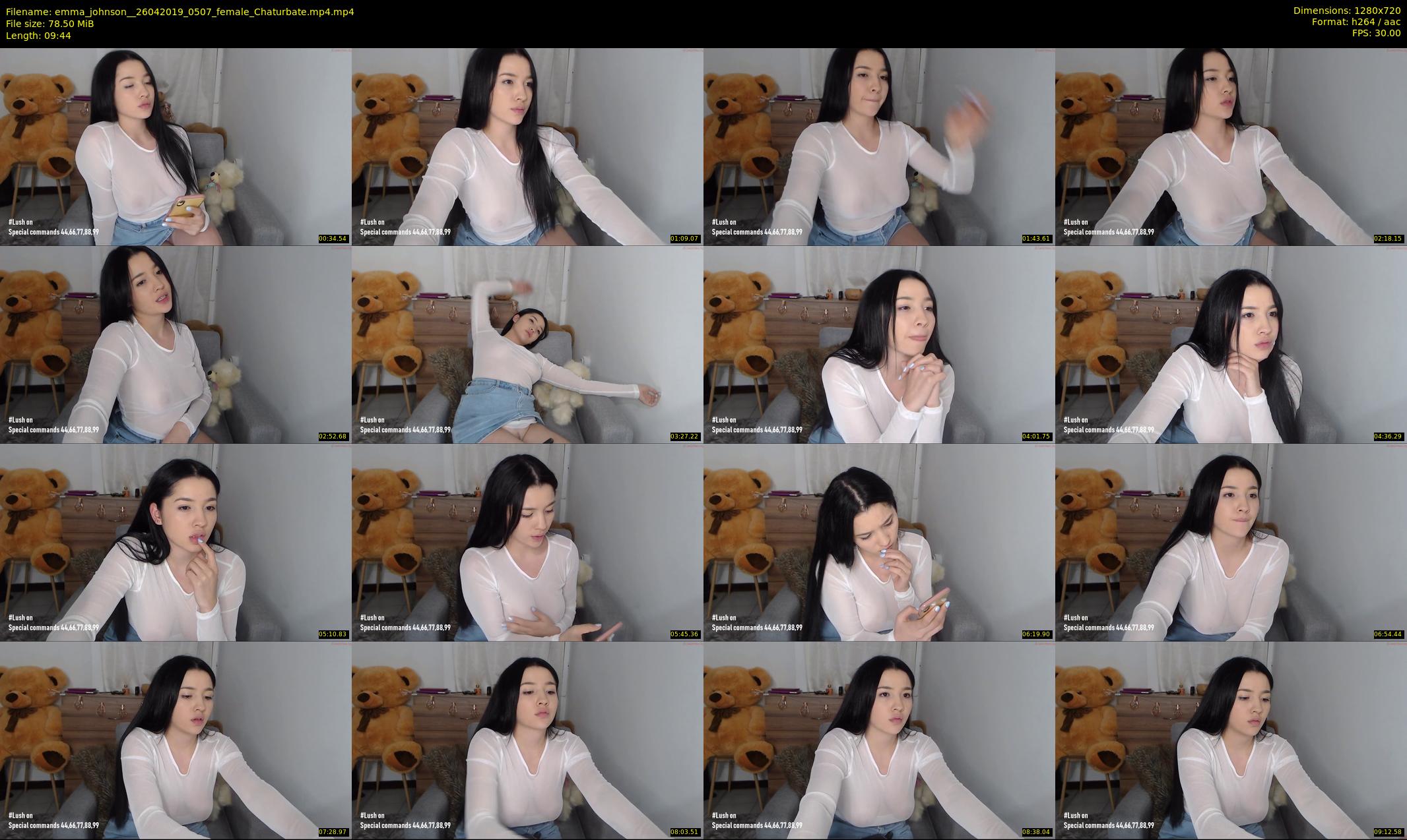 emma_johnson_ — 10 minute Chaturbate female cam show recording, 720p, Apr 26, 2019