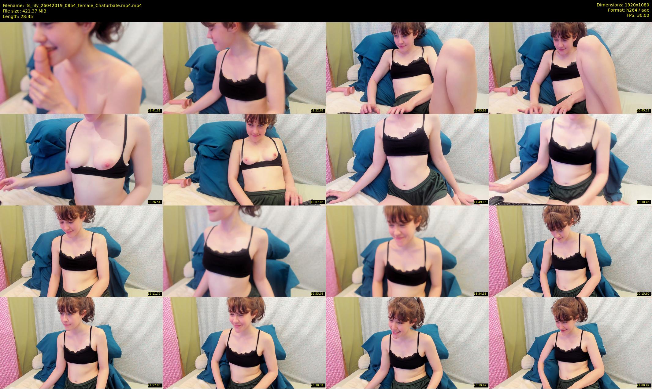 its_lily — 29 minute Chaturbate female cam show recording, 1080p, Apr 26, 2019