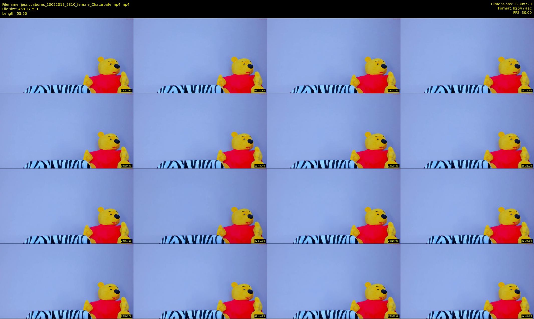 jessiccaburns — 56 minute Chaturbate female cam show recording, 720p, Feb 10, 2019