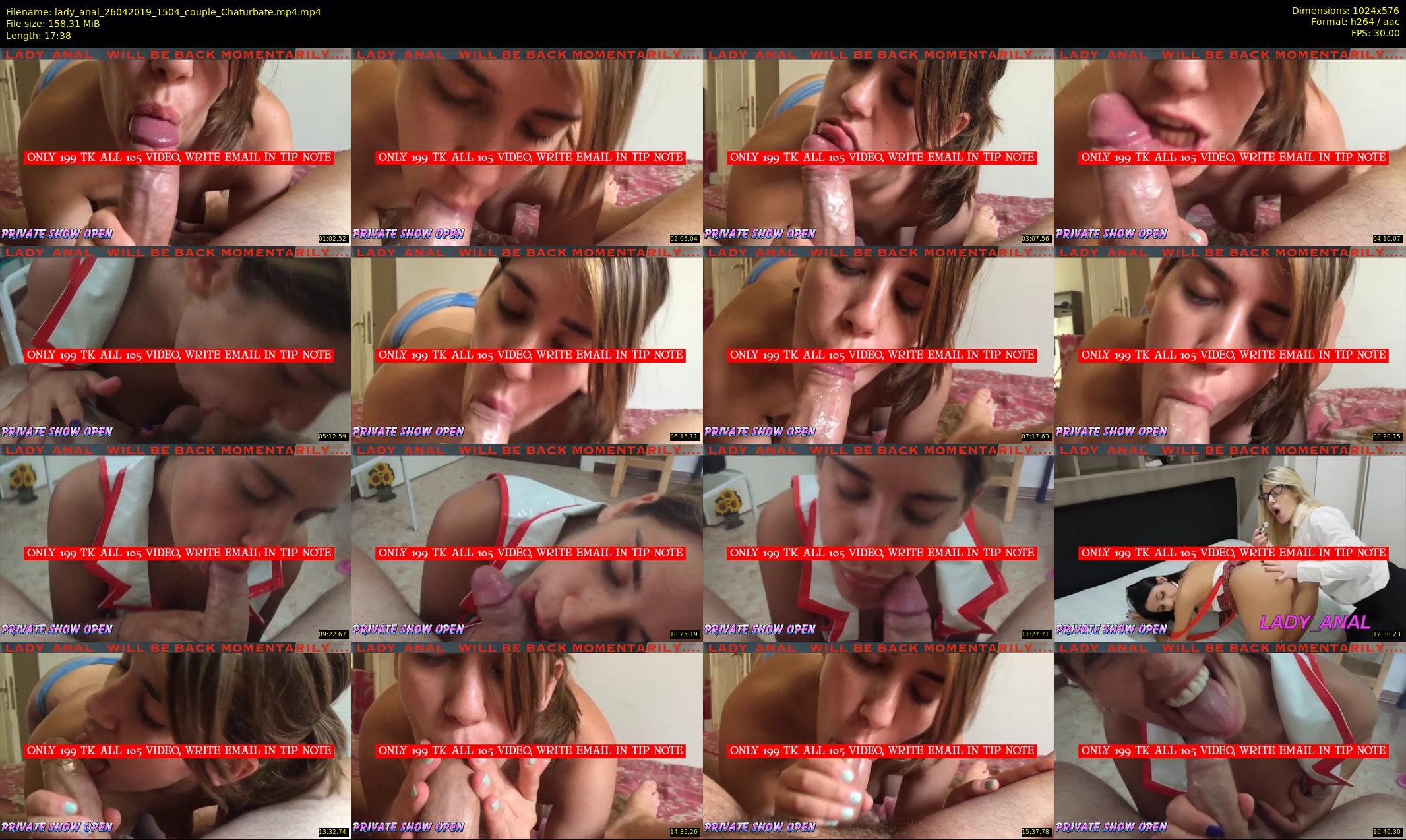 lady_anal — 18 minute Chaturbate female cam show recording, 480p, Apr 26, 2019