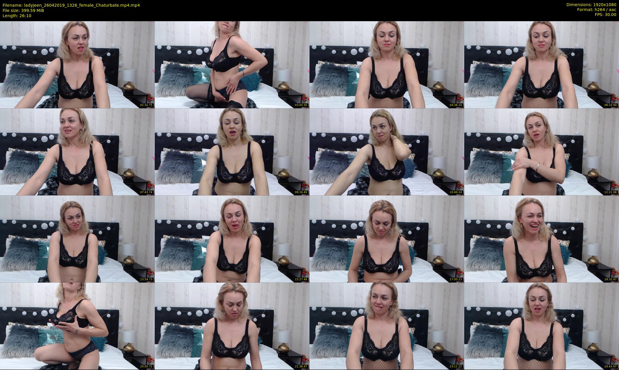 ladyjeen — 27 minute Chaturbate female cam show recording, 1080p, Apr 26, 2019
