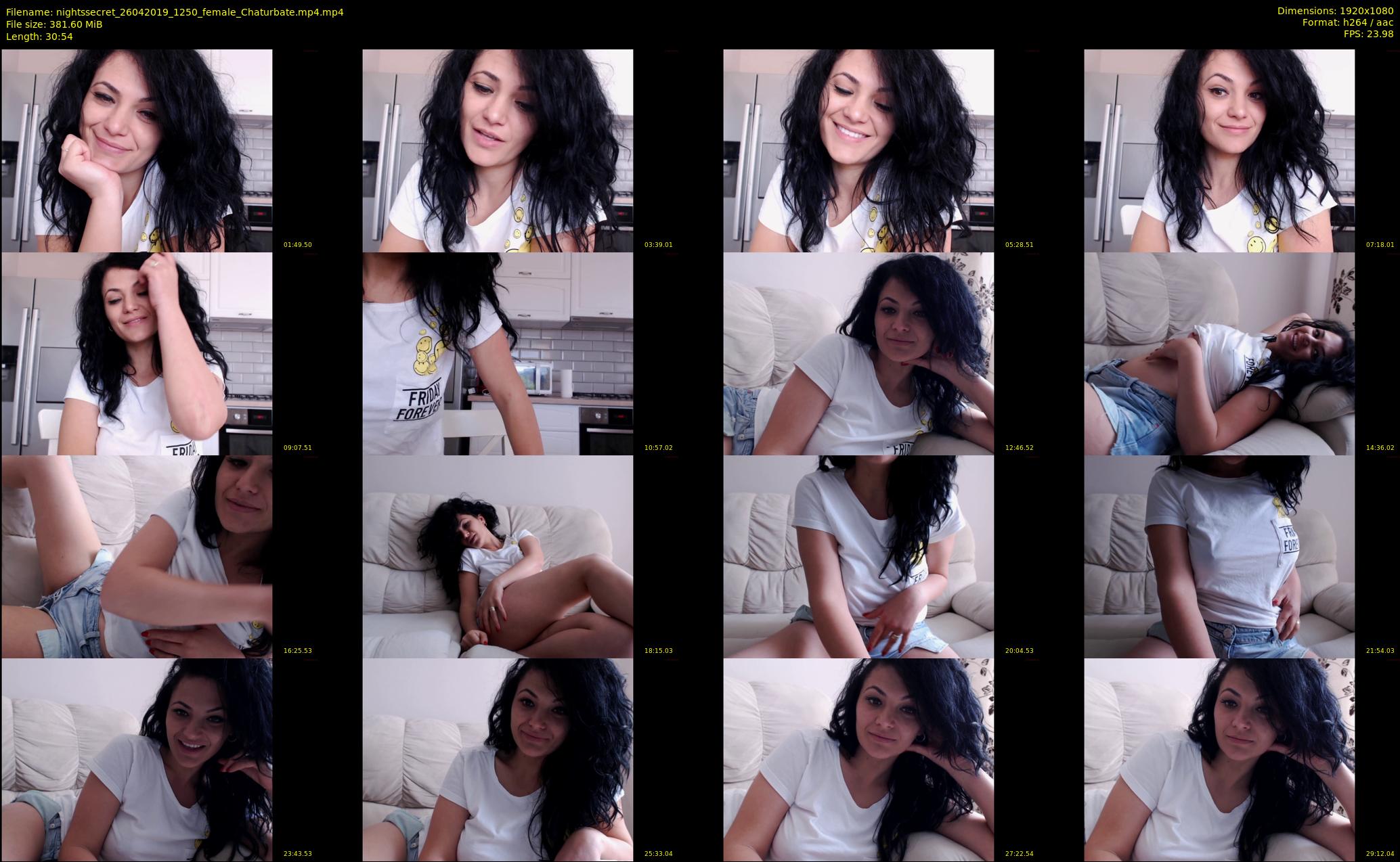 nightssecret — 31 minute Chaturbate female cam show recording, 1080p, Apr 26, 2019