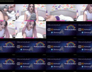rainbowslut — 9 minute Chaturbate female cam show recording, 1080p, Apr 26, 2019
