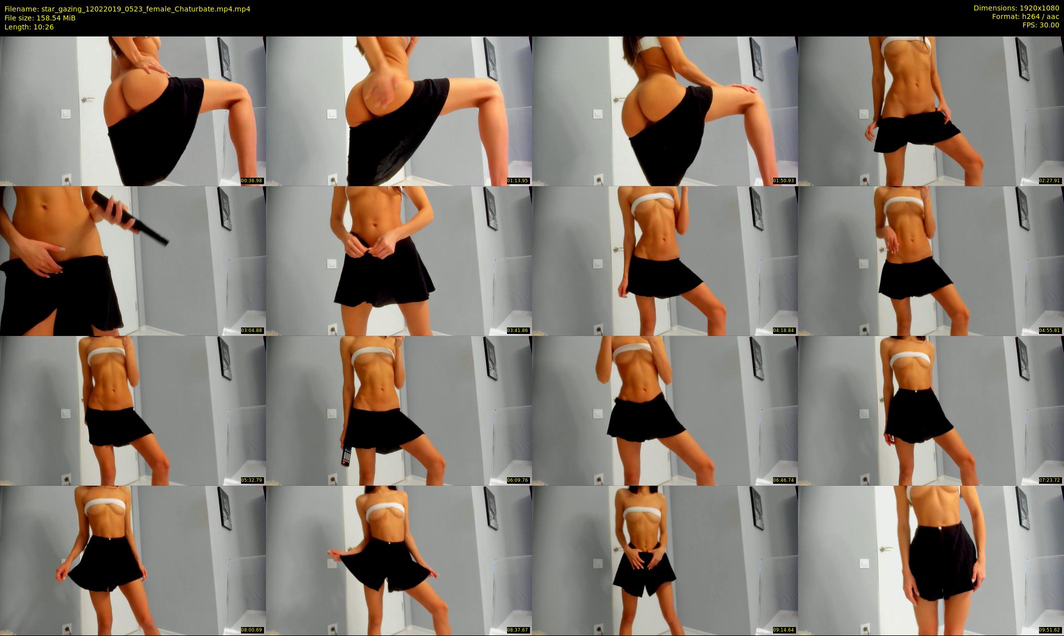 star_gazing — 11 minute Chaturbate female cam show recording, 1080p, Feb 12, 2019