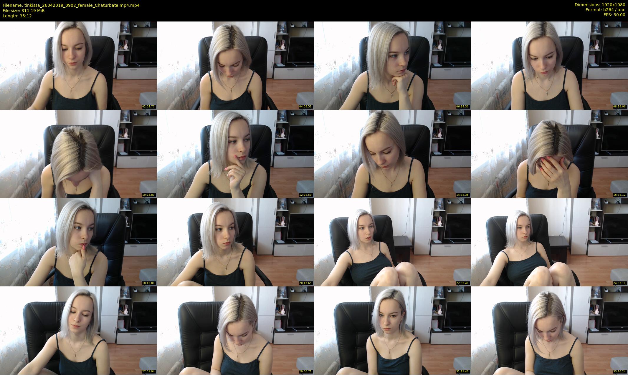 tinkissa — 36 minute Chaturbate couple cam show recording, 1080p, Apr 26, 2019