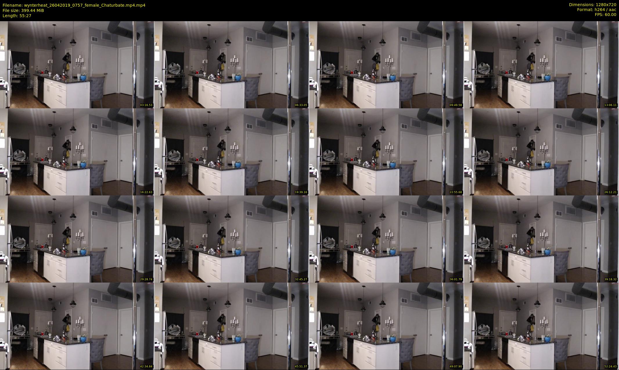 wynterheat — 56 minute Chaturbate female cam show recording, 720p, Apr 26, 2019
