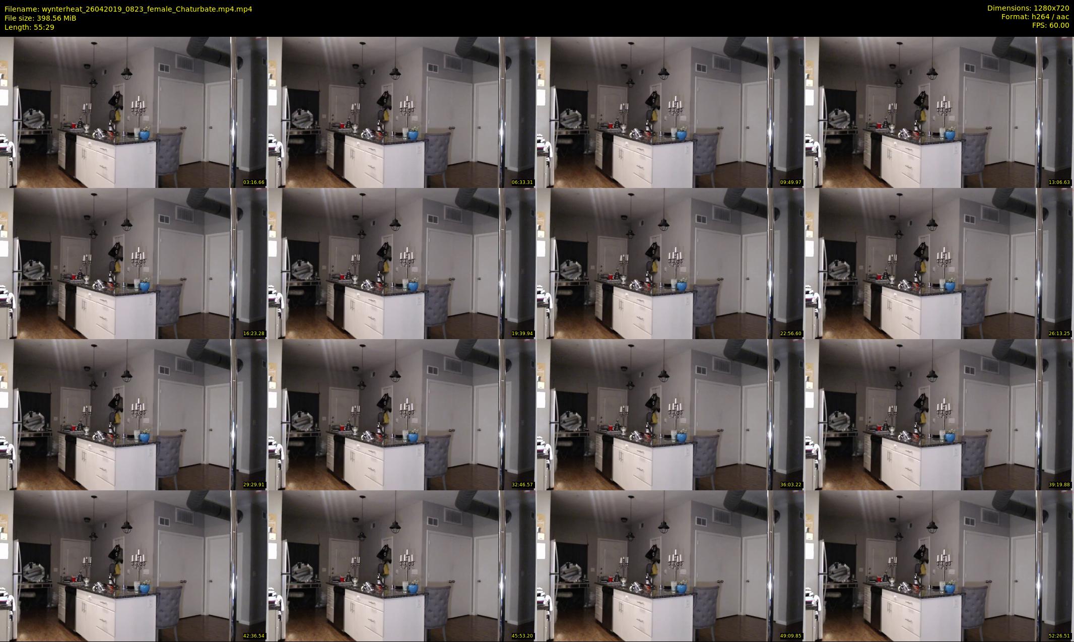 wynterheat — 56 minute Chaturbate female cam show recording, 720p, Apr 26, 2019
