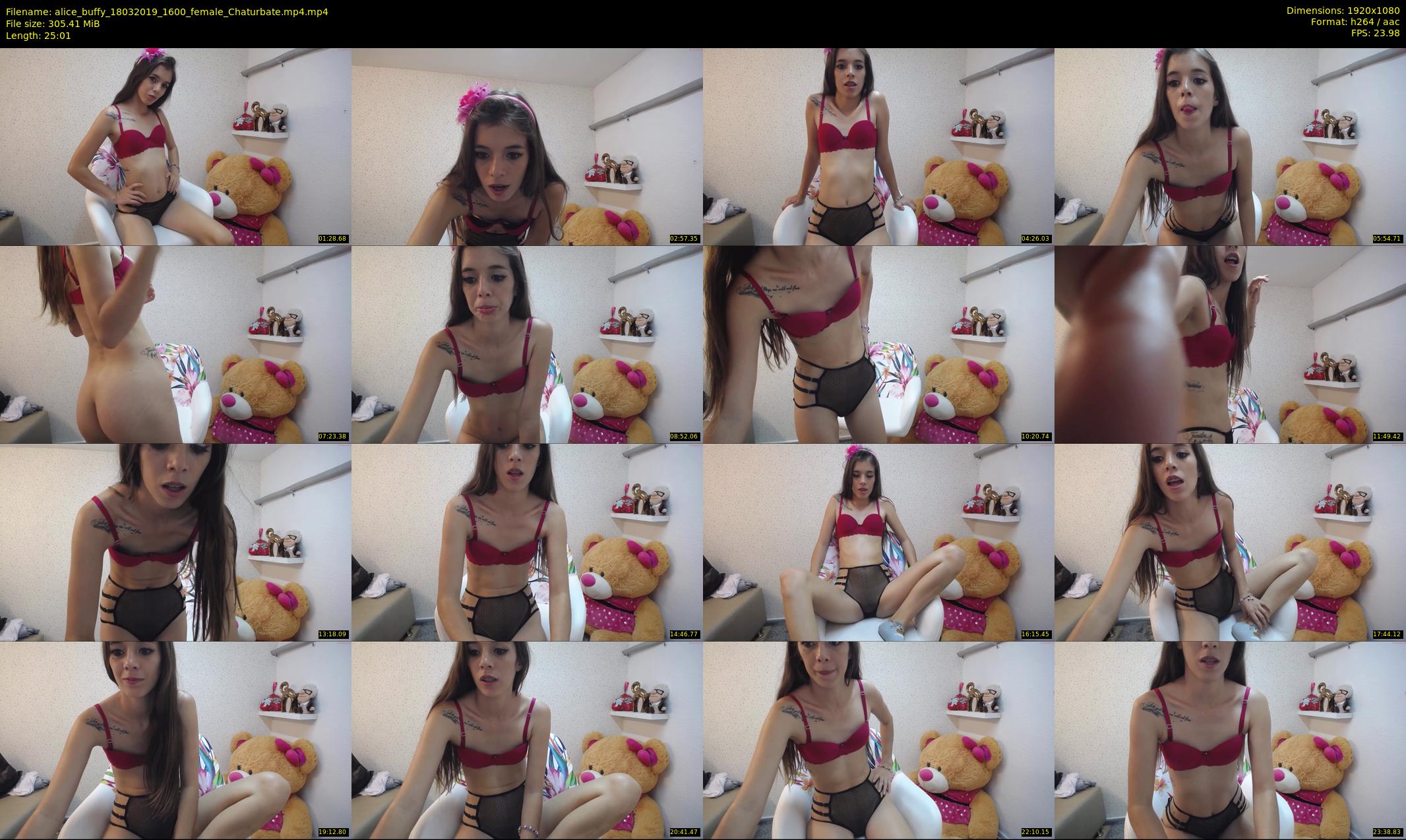 alice_buffy — 26 minute Chaturbate female cam show recording, 1080p, Mar 18, 2019