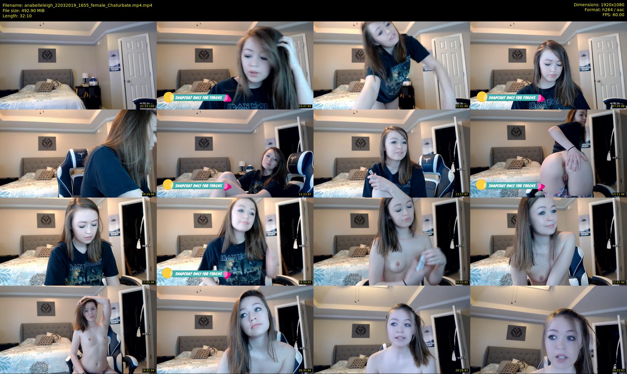 anabelleleigh — 33 minute Chaturbate female cam show recording, 1080p, Mar 22, 2019