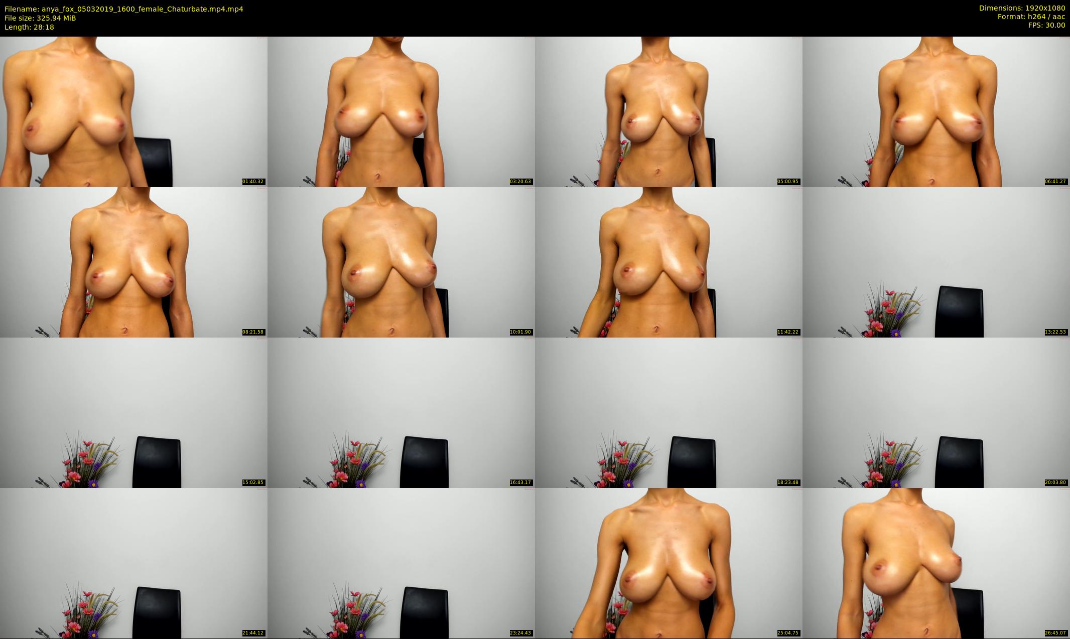 anya_fox — 29 minute Chaturbate female cam show recording, 1080p, Mar 5, 2019