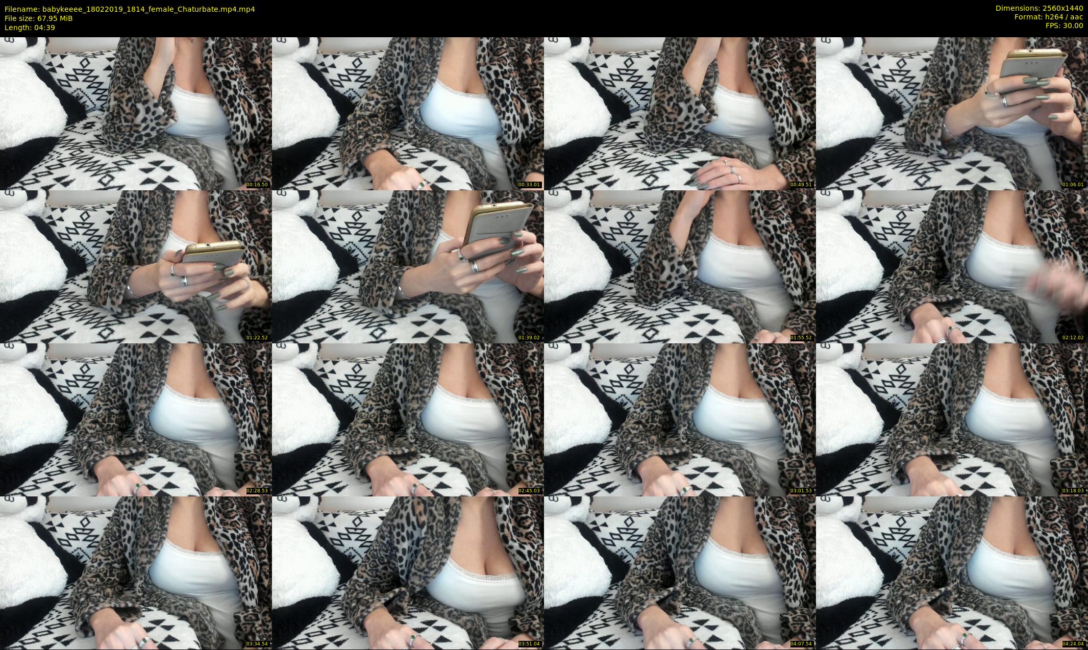 babykeeee — 5 minute Chaturbate female cam show recording, 1080p, Feb 18, 2019