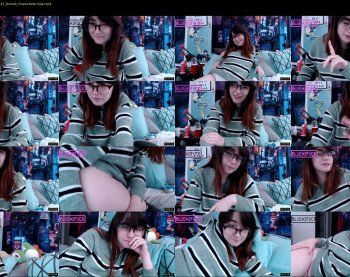 blueasfuck — 56 minute Chaturbate female cam show recording, 1080p, Mar 1, 2019