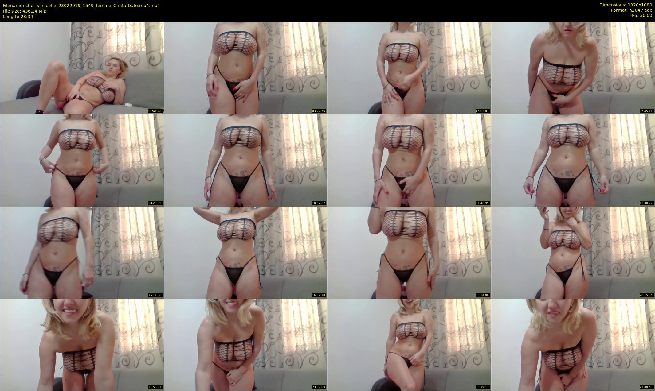 cherry_nicolle — 29 minute Chaturbate female cam show recording, 1080p, Feb 23, 2019