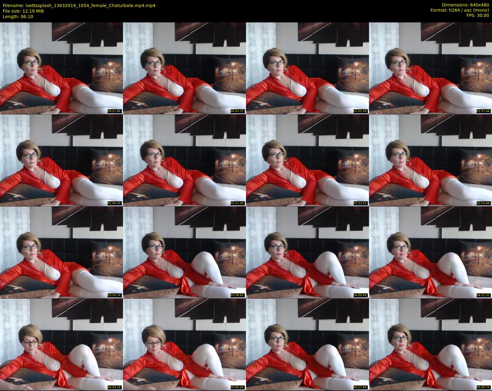 ivettasplash — 7 minute Chaturbate female cam show recording, 480p, Mar 13, 2019