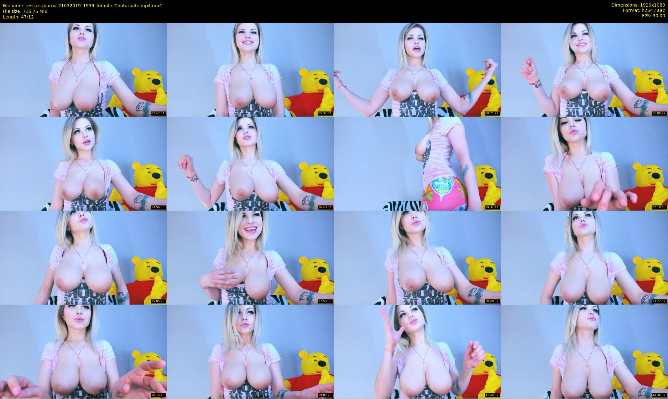 jessiccaburns — 48 minute Chaturbate female cam show recording, 1080p, Mar 21, 2019