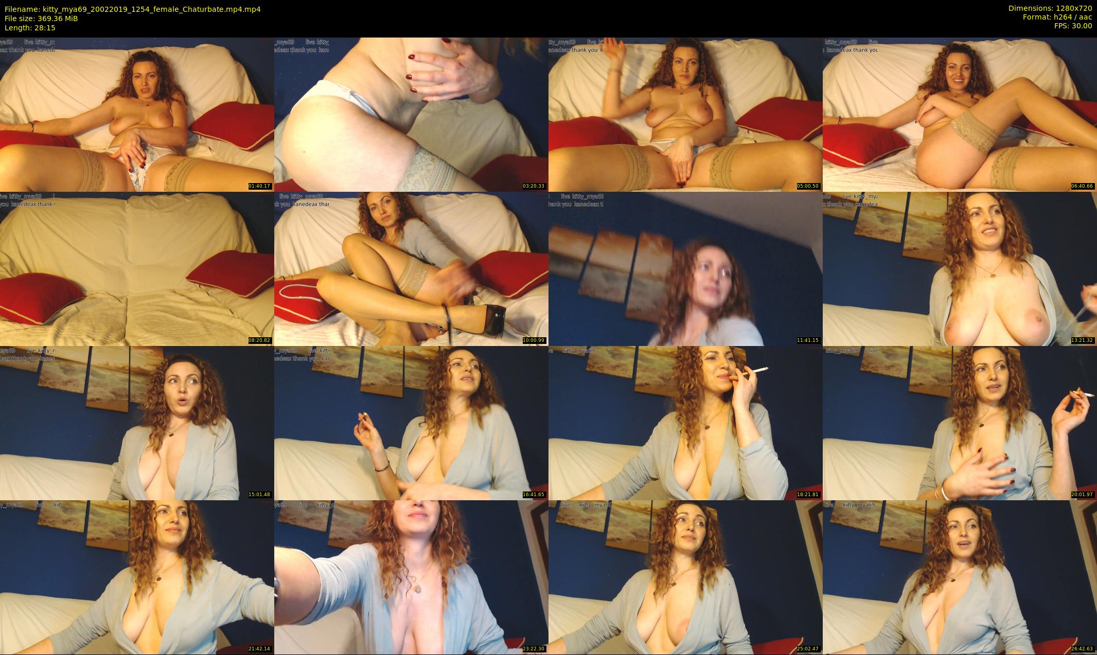 kitty_mya69 — 29 minute Chaturbate female cam show recording, 720p, Feb 20, 2019