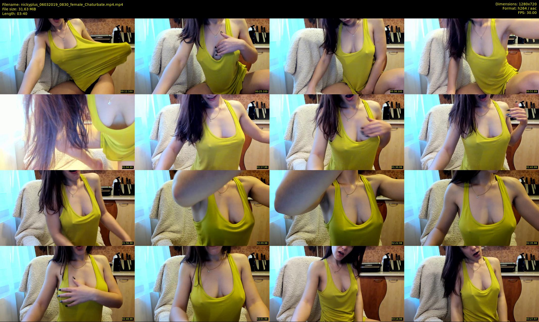 nickyplus — 4 minute Chaturbate couple cam show recording, 720p, Mar 6, 2019