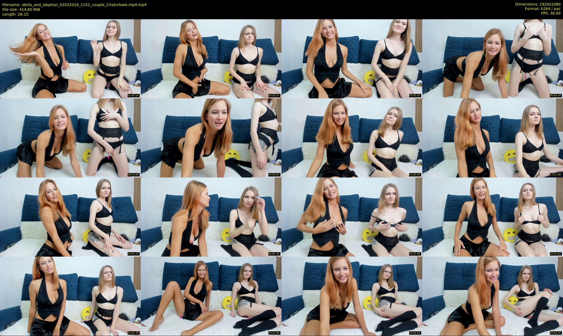 stella_and_stephan — 29 minute Chaturbate couple cam show recording, 1080p, Mar 1, 2019