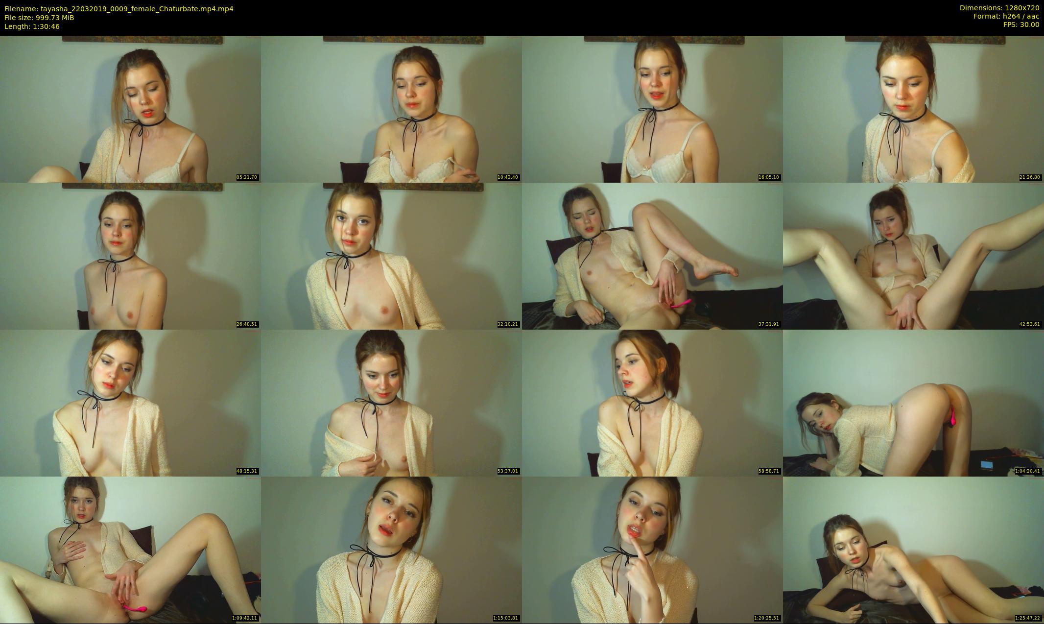 tayasha — 91 minute Chaturbate female cam show recording, 720p, Mar 22, 2019