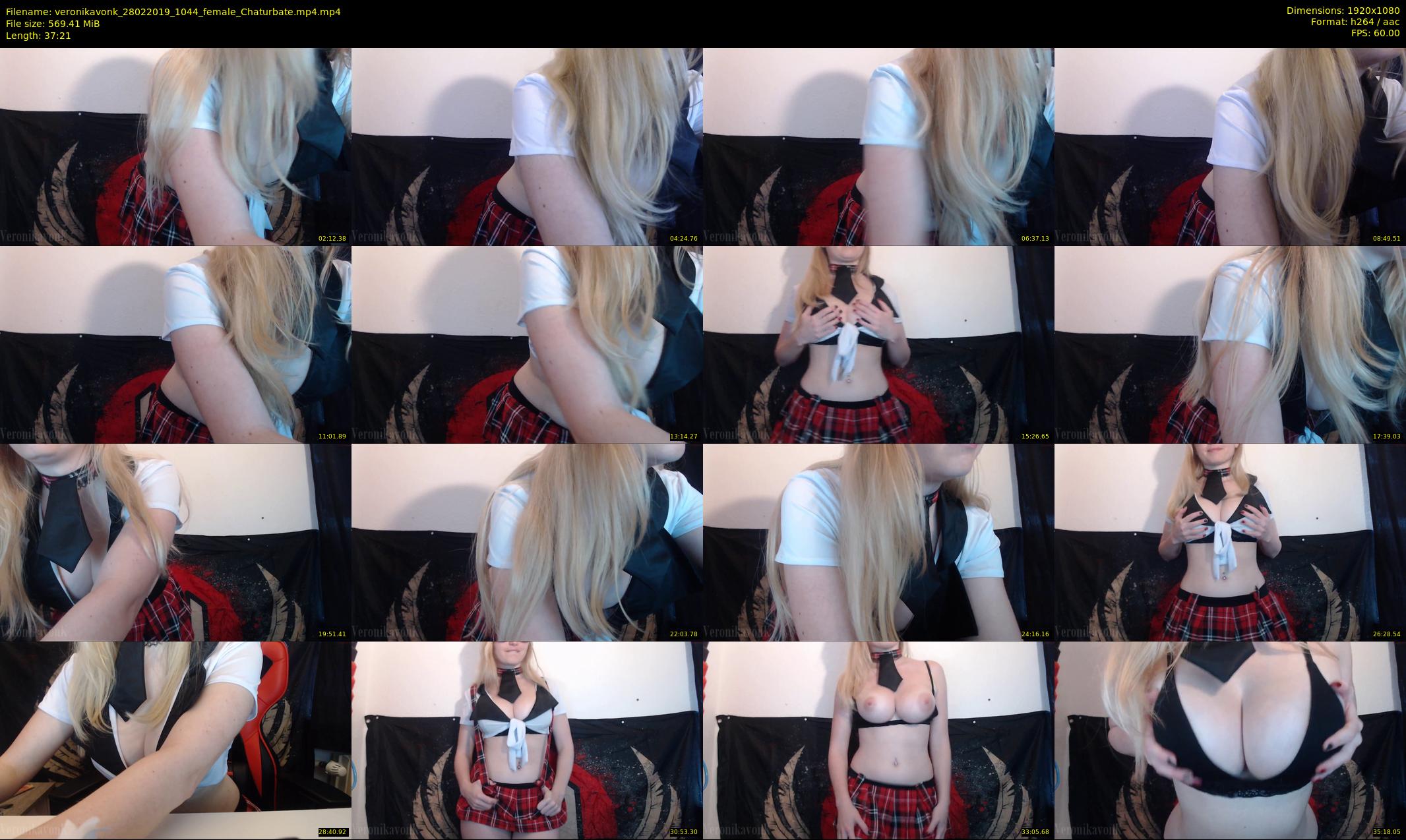 veronikavonk — 38 minute Chaturbate female cam show recording, 1080p, Feb 28, 2019
