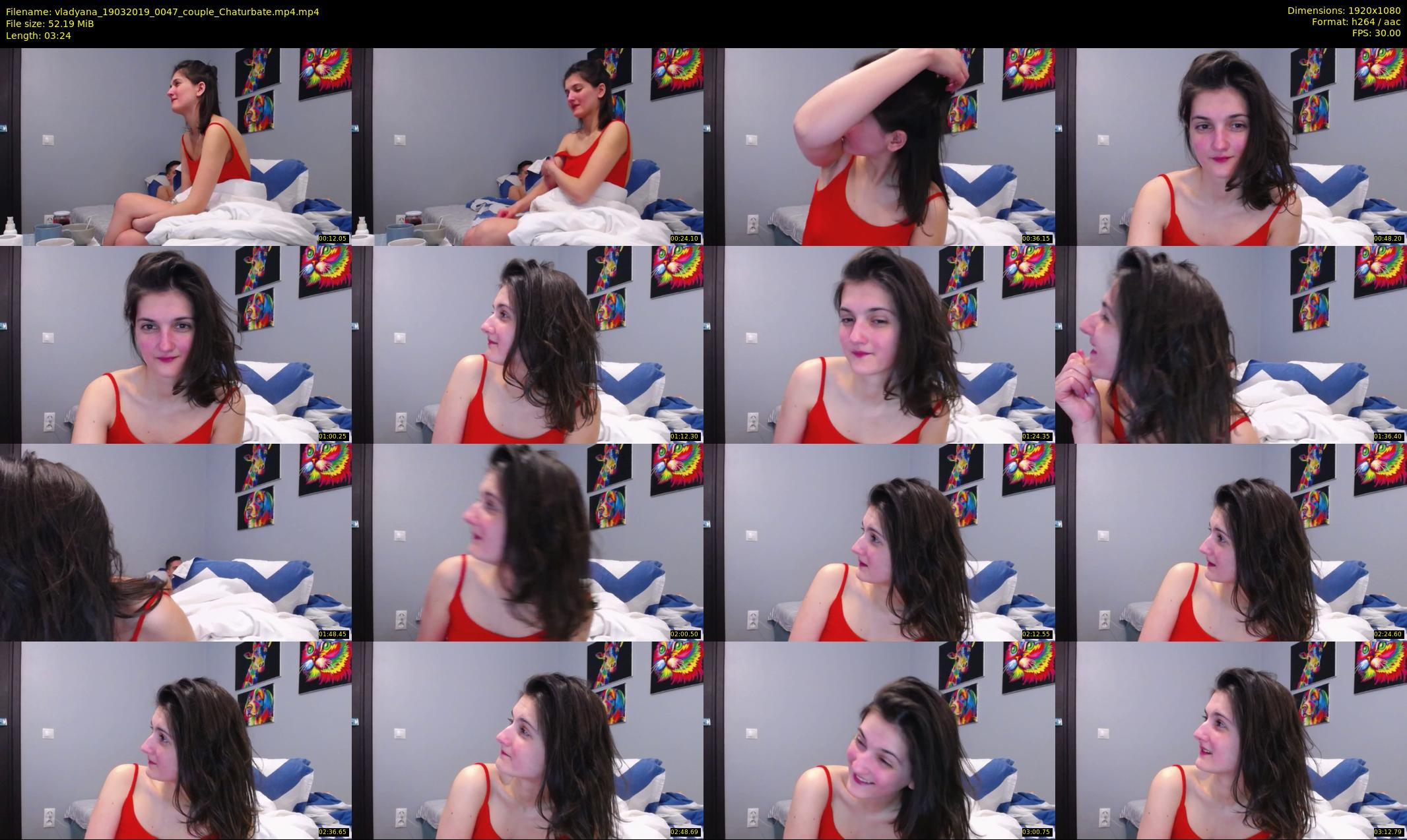 vladyana — 4 minute Chaturbate couple cam show recording, 1080p, Mar 19, 2019