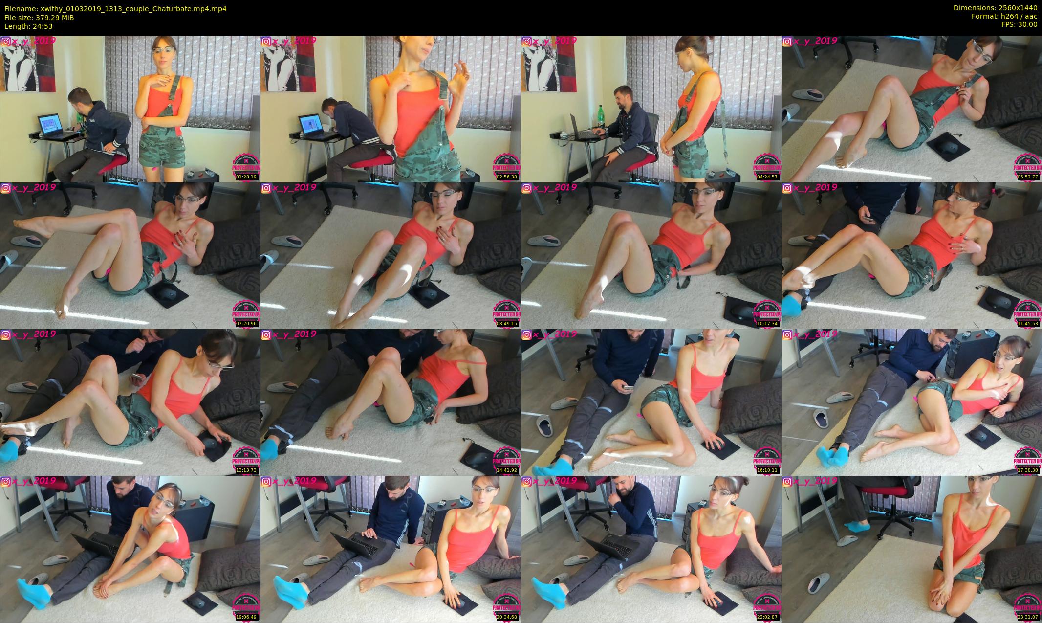 xwithy — 25 minute Chaturbate female cam show recording, 1080p, Mar 1, 2019