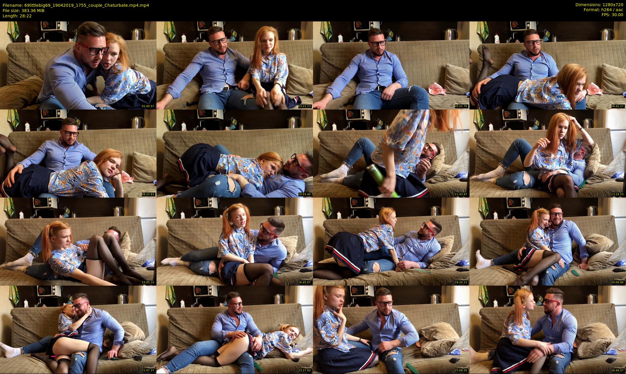 69littlebig69 — 29 minute Chaturbate couple cam show recording, 720p, Apr 19, 2019