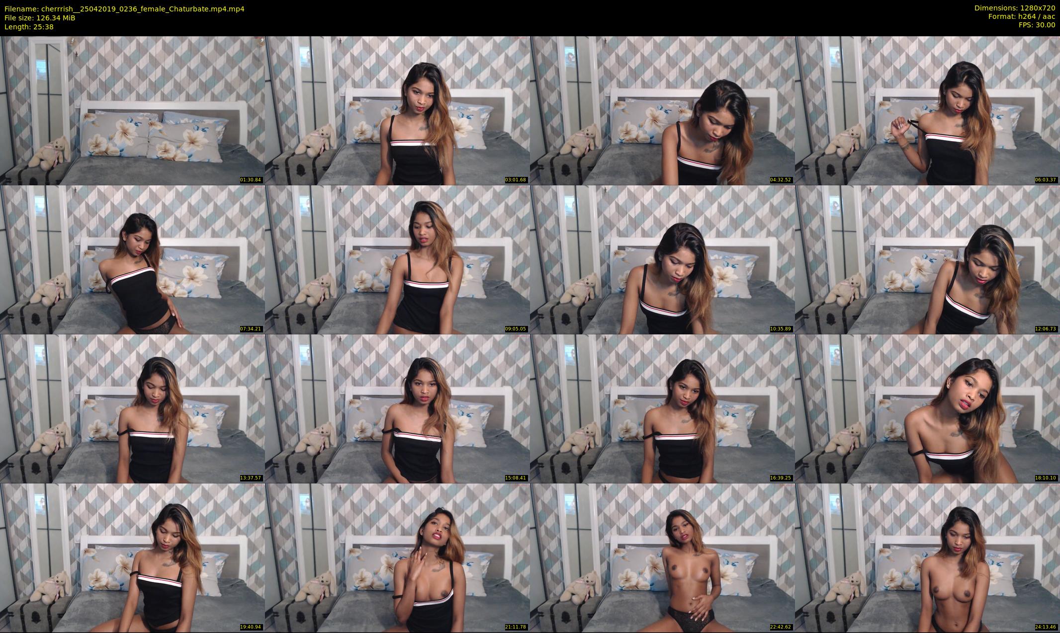 cherrrish_ — 26 minute Chaturbate female cam show recording, 720p, Apr 25, 2019