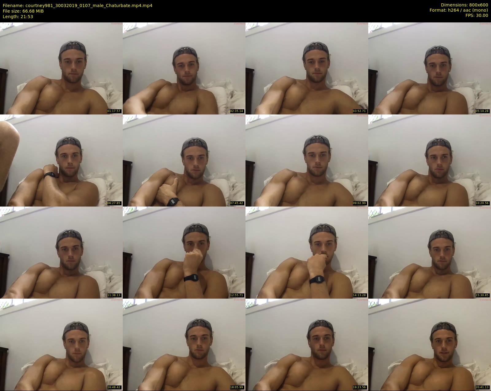 courtney981 — 22 minute Chaturbate male cam show recording, 480p, Mar 30, 2019