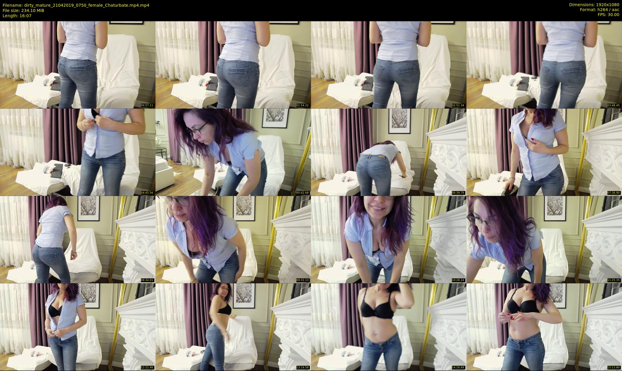 dirty_mature — 17 minute Chaturbate female cam show recording, 1080p, Apr 21, 2019