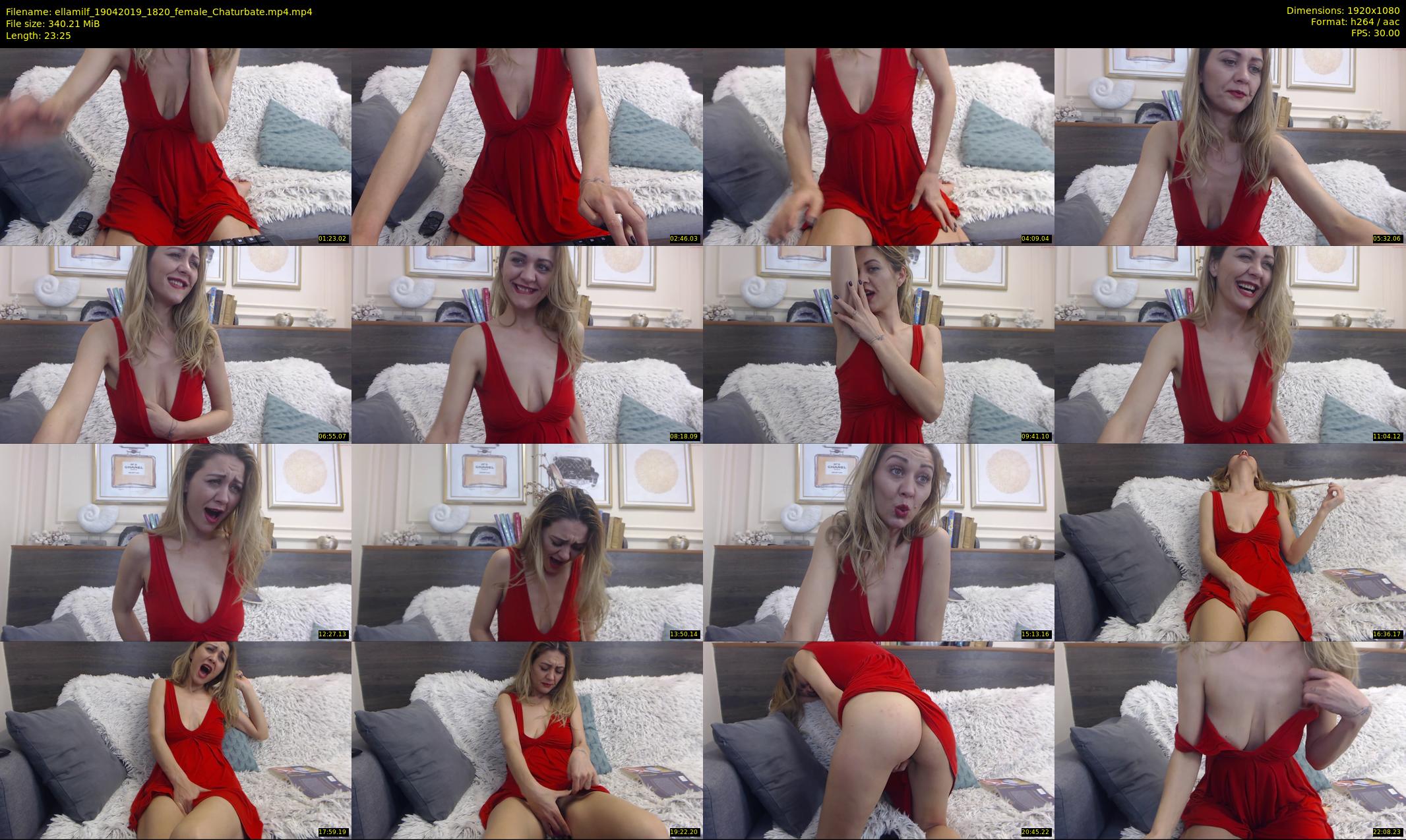 ellamilf — 24 minute Chaturbate female cam show recording, 1080p, Apr 19, 2019