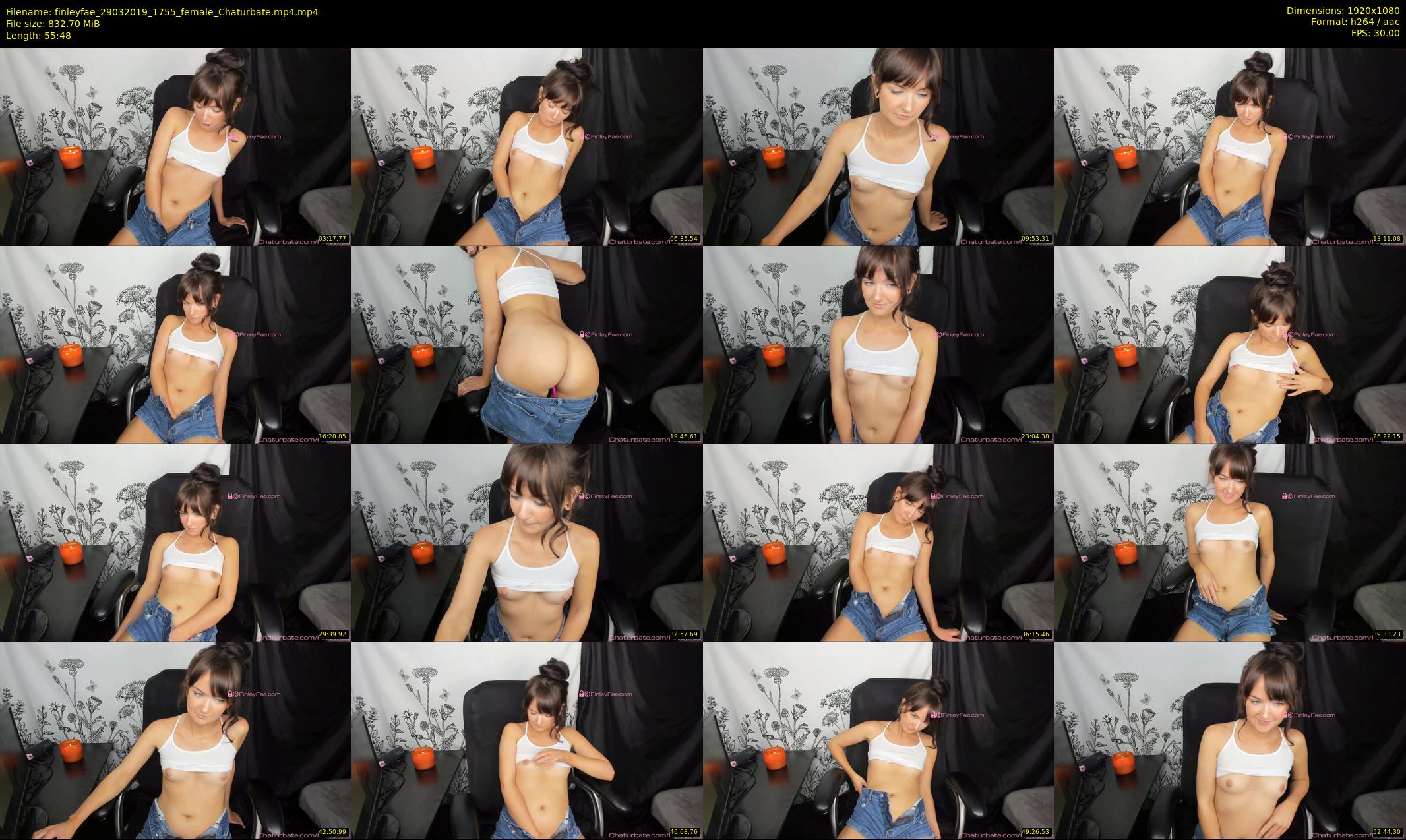 finleyfae — 56 minute Chaturbate female cam show recording, 1080p, Mar 29, 2019
