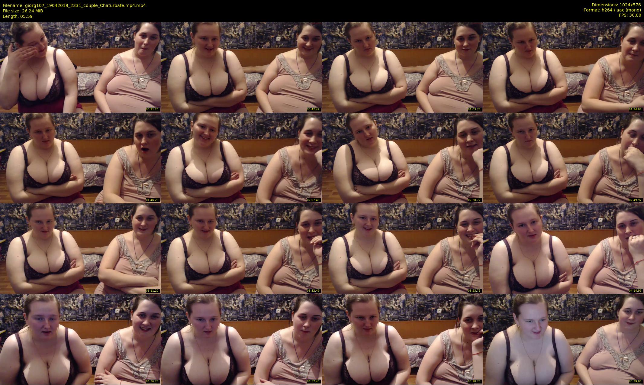 giorg107 — 6 minute Chaturbate couple cam show recording, 480p, Apr 19, 2019
