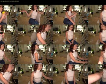 hannahjames710 — 15 minute Chaturbate female cam show recording, 4K, Apr 22, 2019
