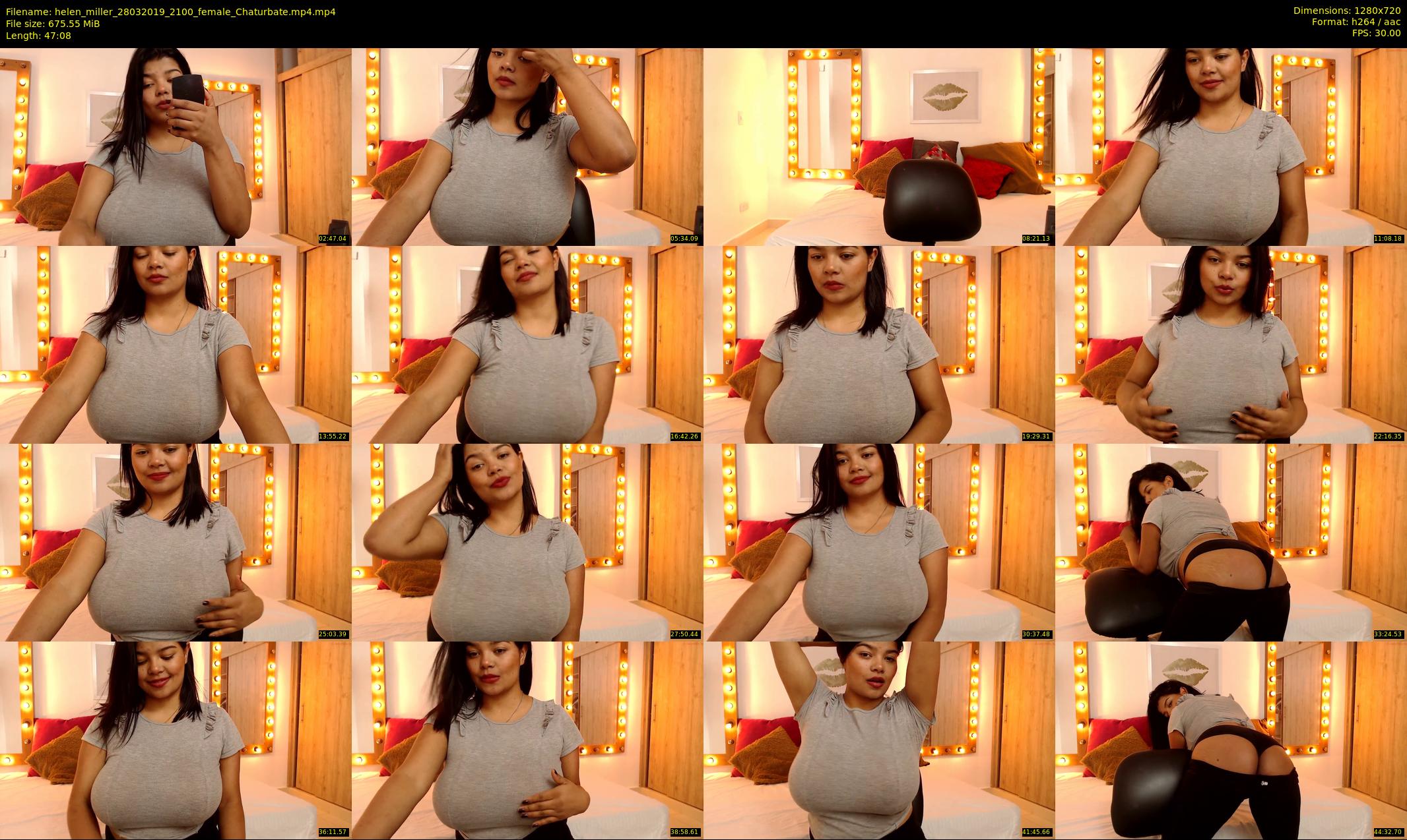 helen_miller — 48 minute Chaturbate female cam show recording, 720p, Mar 28, 2019
